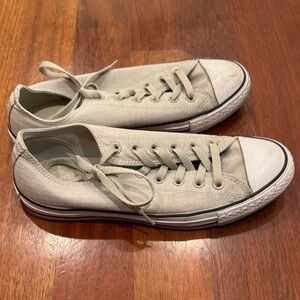 Converse Light Tan Low-Top Sneakers- Mens
